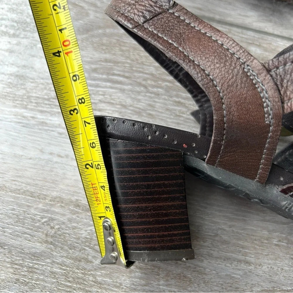 Hispanitas Snakeskin Patent Smooth Mixed Leather Strappy Sandal Made in Spain - Picture 14 of 14